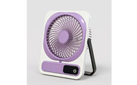 Portable Fan with Fold-out Stand Compact Personal Fan with Stand Slim Foldable for Students, Office, Dorm Room
