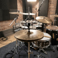 Cymbals HiHat Bell Mountable Cymbals HiHat Tambourine Universal Drum Accessory for Percussionists