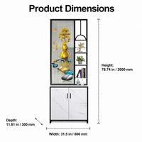 decorative screen cabinet