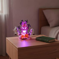 Spooky Tree Night Light USB-Powered Halloween Night Light Ambient spirit Lamp with Pumpkins for Desk