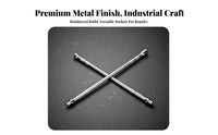 Labor Saving Universal Cross Socket Wrench Extended Length 4 Way Cross Wrench Heavy Duty for Roadside Emergency