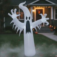 Outdoor Halloween Inflatable Ghost Lighted Spooky Ghost Inflatable Glowing Giant for Homeowners