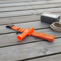 Fishing Rod Holder Belt Sturdy Fishing Rod Belt Holder Adjustable for Fishermen