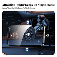 Strong Magnetic Force Attractive Car Ph Single Mount Anti-Vibration Attractive Car Mount Stable & Sturdy for Drivers, Commuters, Navigation
