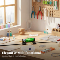 Cordless Handheld Mini Drill Multi-Purpose DIY Jewelry Drill Lightweight for Hobbyists, Beginners, Sanding, Home Workshop, Craft Room