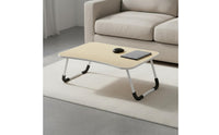 Multi-Functional Foldable Laptop Desk Space Saving Foldable Lap Desk No Assembly Required Folding Lap Table for Students