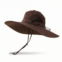 Boonie Hat with Chin Cord Quick-Dry Sun Hat with Mesh Vents Packable for Anglers
