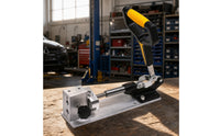 Pipe Installation Tool Compact Manual Pipe Press Heavy Duty Bench Clamp Tool for Plumbers, Hobbyists