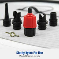 Inflatable Paddle Board Universal Inflator Converter, Kayak Boat Bed Adapter, Nylon