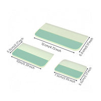 Semi-Transparent Car Wrap Scraper Flexible Vinyl Wrap Scraper Wear-Resistant Window Tint Squeegee Kit Scratch-Safe