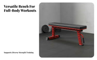 Adjustable Dumbbell Bench Heavy-Duty Steel Frame Multi Functional Workout Bench Ergonomic Padding Fitness Equipment High Weight Capacity for Men