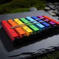 Glockenspiel with Carry Case Color-Coded Xylophone with Mallets Well-Tuned for Beginners, Teachers, Music Lessons, Classroom