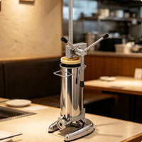 Churros Press Machine Heavy Duty Stainless Steel Churros Machine Ergonomic Handle Manual Churro Maker for Professionals, Snack Shop, Bakery