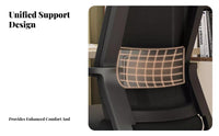 Support Sled Base Mesh Chair Ergonomic Design Mesh Back Sled Chair High-Resilience Cushion Office Furniture Easy to Assemble for Students, Home Users, Visitors, Dormitory, Study Room, Reception Area