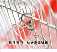 鹦鹉鸟笼子专用锁扣八哥鸟笼子扣门锁鹦鹉防逃跑笼狗笼锁扣龙虾扣