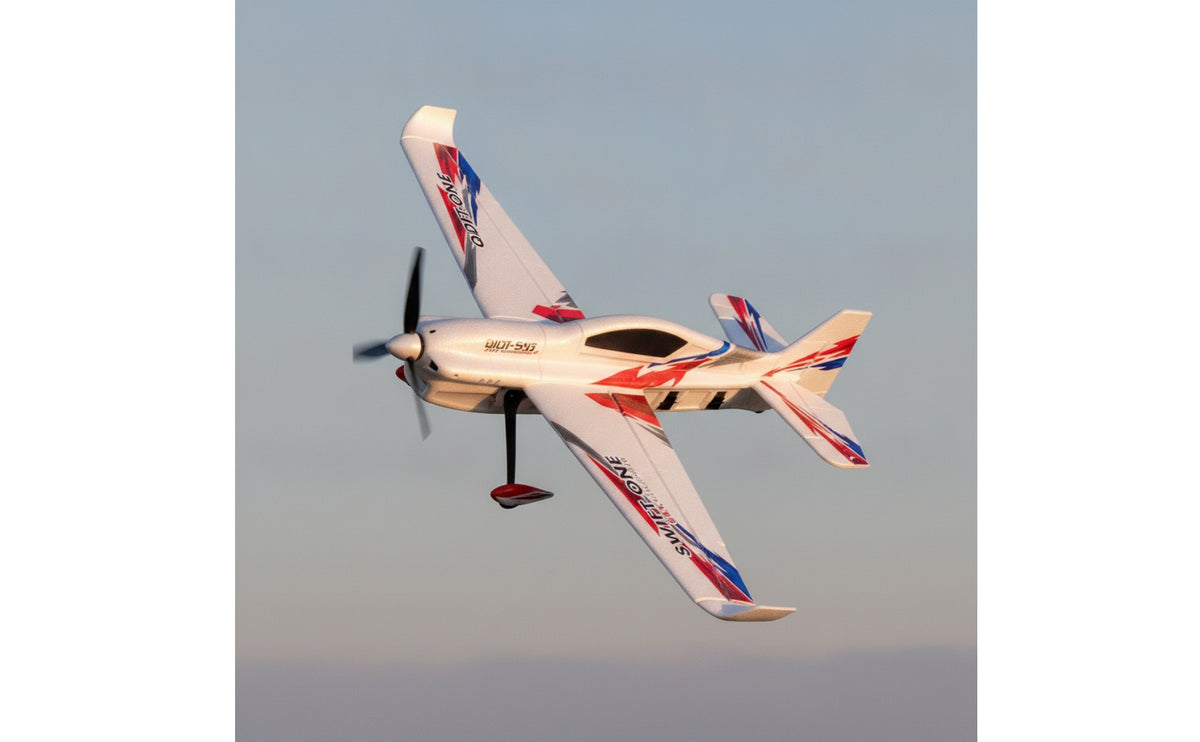 RC Aerobatic Airplane Brushless Fixed-Wing RC Airplane 6-Channel Remote Control Plane with for Hobby Flyers, Beginners, Parks