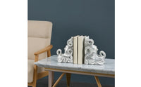 Ocean-Themed Squid Bookends Nautical Bookends with Tentacles Decorative Book Holders Sculptural for Living Room