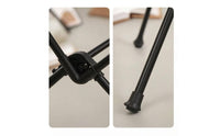 Collapsible Folding Table Frame Lightweight Camping Table Support Heavy Duty Space-Saving for Picnics