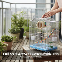 Includes Accessories Large Myna House Spacious Interior avian enclosure Easy to pet cleaning Supply sturdyDuty Wire Mesh for Aviary Hobbyists, outsidedoor, outsidedoors, Indoor, Indoors