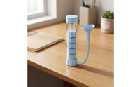 Handheld Breathing Device with Adjustable Resistance Portable Breathing Training Device Lightweight Respiratory Exerciser with Mouthpiece Compact for Athletes, Singers, Home Workouts, Office