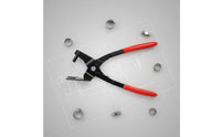 Tight Space Reach Exhaust Hanger Removal Pliers Non-Slip Grip Exhaust Rubber Hanger Pliers Ergonomic Handles Labor-Saving for Mechanics, Auto Repair Workers, Garage