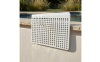 Adhesive Pool Skimmer Guard Debris-Blocking Adhesive Skimmer Cover Perforated Pool Cover Water Circulation Rectangular