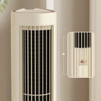 Bladeless Column Fan Slim Bladeless Fan Compact Portable for Office Workers, Desk, Dorm Room