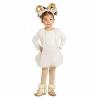 Kids Sheep Costume Complete Set Young Child Lamb Outfit Soft and Comfortable Furry Sheep Suit for Young Children, School Play, Photo Photography