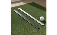 Long-Lasting Aluminum Golf Putting Ruler Lightweight and Portable Stroke Path Training Aid Easy to Use Swing Path Training Aid Immediate Feedback for Beginners