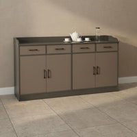 Buffet Cabinet with Storage Console Cabinet Freestanding Pantry Cabinet Kitchen Storage Cabinet Scratch-resistant Finish Suitable for Home Dining Room Living Room