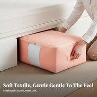 Foldable Clothes Container Collapsible Foldable Storage Box Large Capacity