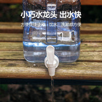 Outdoor Sports Water Storage Square Bucket with Faucet for Camping Travel