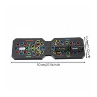 Stable Chest Workout Board Anti Slip Folding Push-up Board for Adults