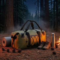Rolled Roll-Top Waterproof Duffel Welded Construction Travel Duffel Bag Simple to Carry Heavy Duty Waterproof Equipment Bag
