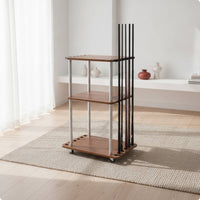 Fishing Rod Storage Rack Freestanding Fishing Pole Storage Rack Space Saving Organizer for Tackle Room