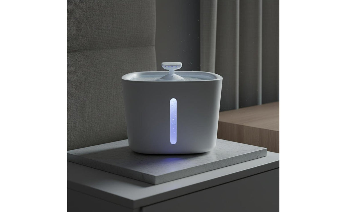 No Wet Mouth Pet Water Fountain Quiet Automatic Pet Fountain Easy to Clean for Cats, Dogs, Indoor