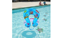 Thickened PVC Children's Buoyancy Vest Buoyant Inflatable Swim Vest Adjustable Buckle for Toddlers, Beginners, Beach, Water Park