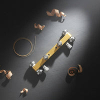 Nut Sanding Tool Adjustable Clamps Guitar Nut File String Slot File for Repair Bench