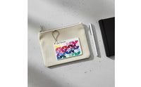 Colorful Color Palette Keychain Portable Bauhaus Design Keychain Lightweight Paint Palette Bag Charm Sturdy