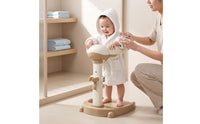 Baby Bath Standing Support Anti-Slip Baby Bath Support with Collar Stable Upright for Toddler, Bathtub, Bathroom