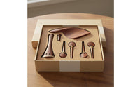 Violin Tailpiece Peg Chinrest End Button Set Easy to Install Redwood Violin Fittings Decorative Inlay Instrument Hardware