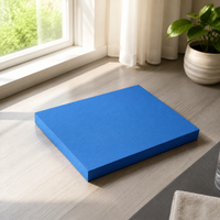 Thick Foam Exercise Mat, High Resilience EVA Foam Workout Mat for Home Gym, Non-Slip Puzzle Exercise Mat, Joint Protection & Ab Wheel Mat