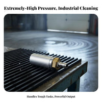 1/4" Quick Connect 360 Degree Rotate Nozzle Ceramic Core Rotating Pressure Washer Nozzle Rust Resistant for Professionals