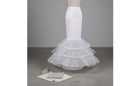 Mermaid Petticoat Flared Bottom Fishtail Petticoat Fitted Top