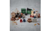 1/64 scale Trash Pile  Diorama Weathered Worn Cluttered Scene Model Realistic