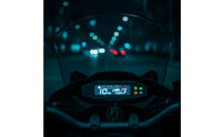 Multi-Functional Motorcycle Speedometer with Fuel Indicator Universal Motorcycle Instrument Cluster 12V Digital Speedometer LCD for Motorcyclists, Riders, Motorcycles
