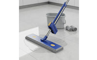 Hands Flat Mop Lightweight Self-Wringing Floor Mop Upright Storage for Hardwood Floors, Washroom