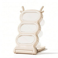 Slanted Stationery Organizer Angled Tiered Pen Holder Space-Saving for Art Table