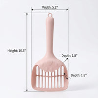 Stainless Steel Fine Mesh Metal Sifter, Rectangular Pet Waste Container Tool