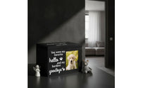 Pet Memorial Box with Photo Frame Personalized for Grieving Families